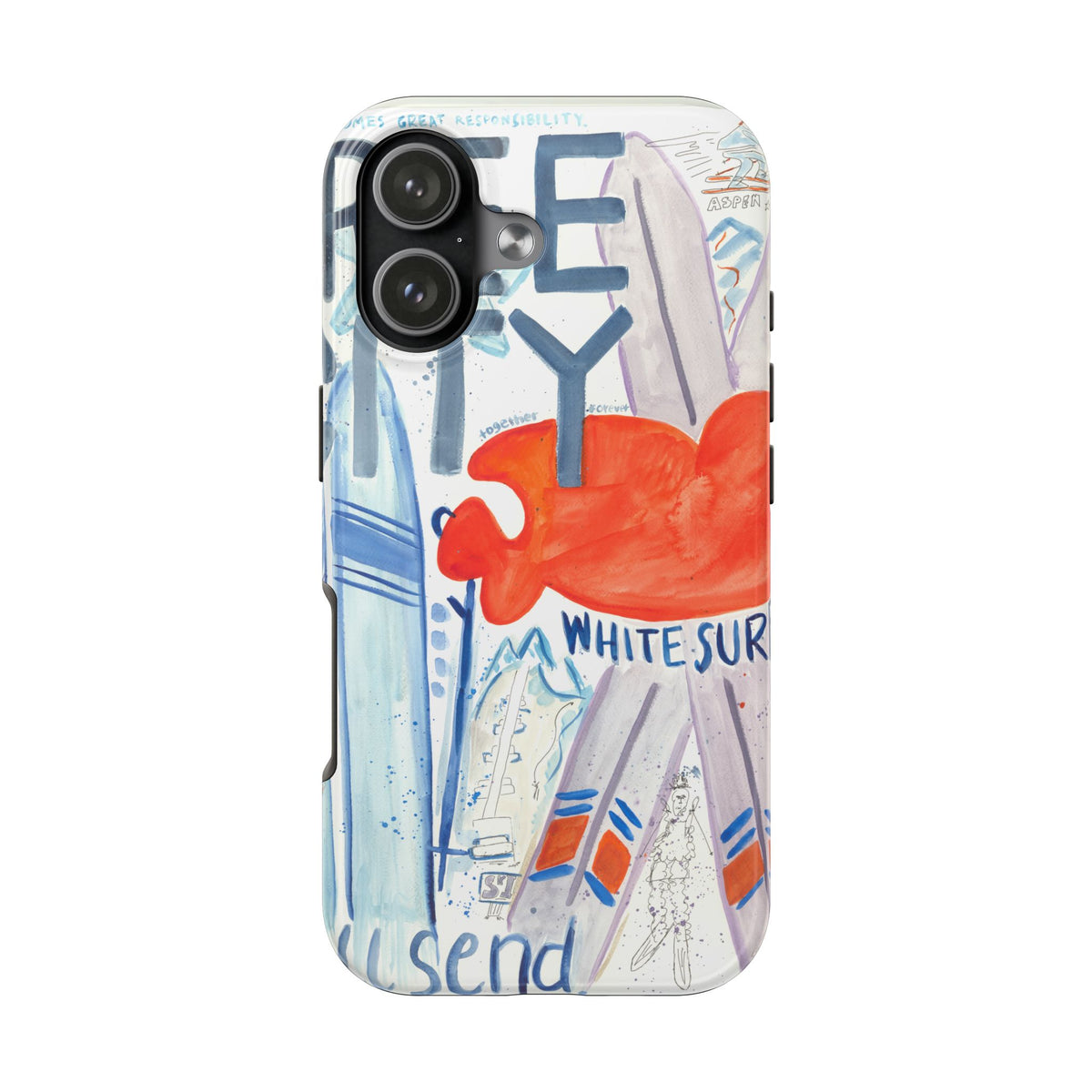 White Surf Case