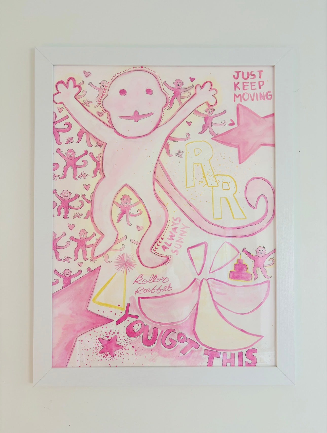 Pinkest Monkey Print PRE-ORDER