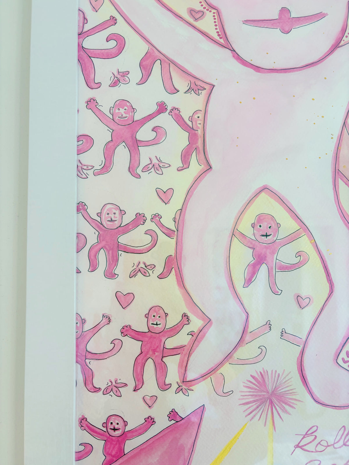 Pinkest Monkey Print PRE-ORDER